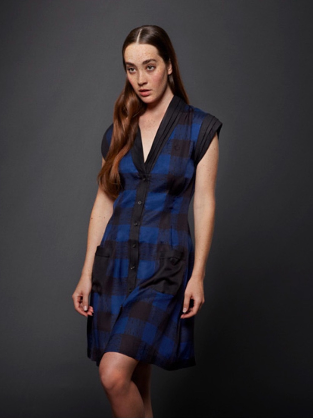 Fred Perry X Amy Molyneaux silk dress